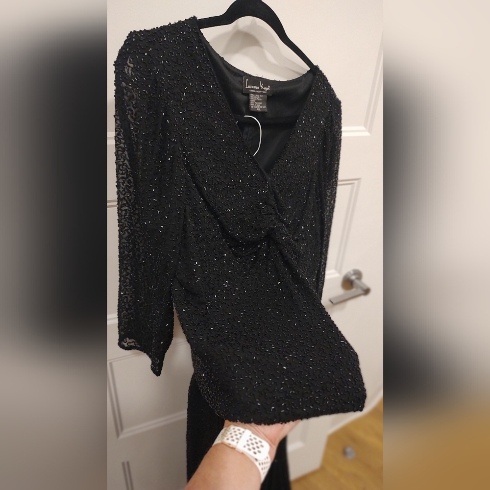 Host Pick  Vintage Laurence Kazar Beaded 2-Piece Cocktail Gown